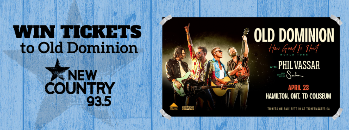 Win Tickets to Old Dominion