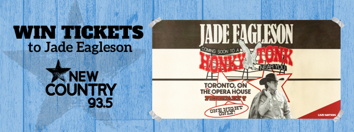 Win Tickets to Jade Eagleson